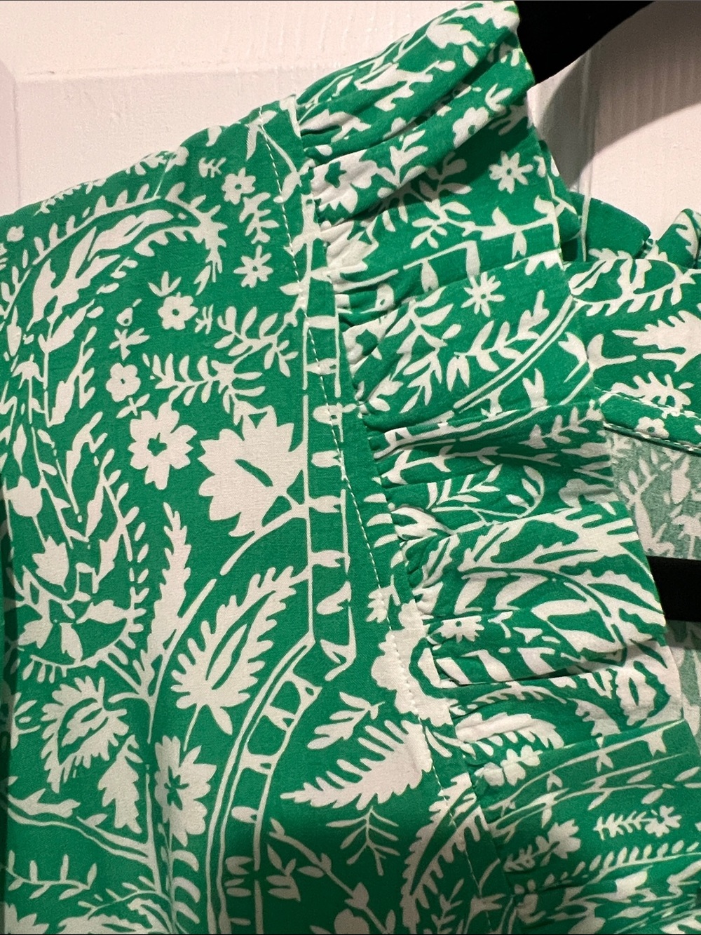 crown & ivy Green Paisley Print Midi Dress - Picture 5 of 7